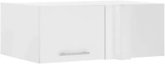 Neue Kollektion Laundreezy Aufsatzschrank »Laundreezy, Eck-Aufsatzschrank BxHxT 100x38x68 cm« 1 Stk. tlg. Breite 100cm, Tür L/R montierbar, Softclose-Funktion