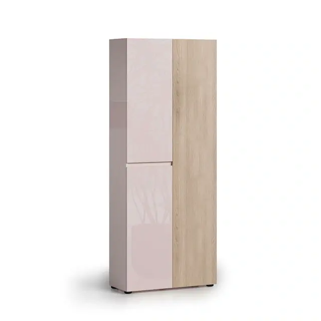 Home affaire Schuhschrank »LADY, Schuhkommode,Schuhmöbel,Schuhablage,Schuhregal« 10 Einlegeböden,12 Fächer,ca. 36 Paar Schuhe-Maße: B/T/H:80x34x200 cm Kostenfreie Lieferung