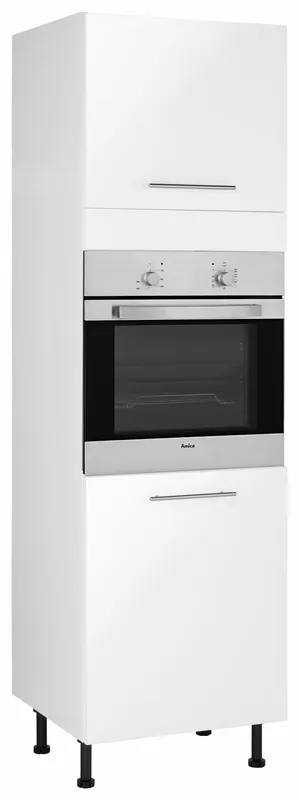 Garantierte Lieferung wiho Küchen Backofenumbauschrank »Ela« 60 cm breit, höhenverstellbare Füße