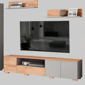 OTTO home Wohnwand 5 Stk. tlg. Echt