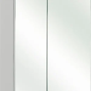 Preisreduziert Saphir Spiegelschrank »Quickset 311 Badschrank, 2 Spiegeltüren, 2 Einlegeböden, 50 cm breit« inkl. LED-Beleuchtung,Schalter-/Steckdosenkombination
