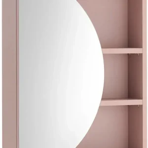 Markenware BASIC by Balculina Spiegelschrank »Nancy BxHxT 45x45x15 cm« 1 Stk. tlg. Breite 45 cm, offene Fächer