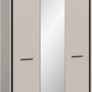 Home affaire Garderobenschrank »RAK, Breite 107 cm, viel Stauraum, 3 Türen, 12 Fächer« bietet Platz für ca. 60 Schuhe,Schuhschrank, Hochschrank, Kleiderschrank, Mehrzweckschrank, Schrank Schnäppchen