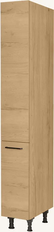 nobilia® Apothekerschrank »"Structura", mit 5 Einhängekörben, Breite 30 cm, Höhe 216,6 cm,« vormontiert, Ein- und Auszugsdämpfung SoftStoppPro Neu