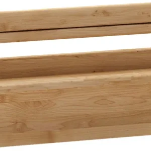 Kostenloser Versand WIEMANN Schrankaufsatz »Lausanne, Paneel mit Ablage, Massivholz Erle« Set, 2er-Set, 60 x 31 x 13 cm (B/H/T), MADE IN GERMANY, 2 Stk. tlg.