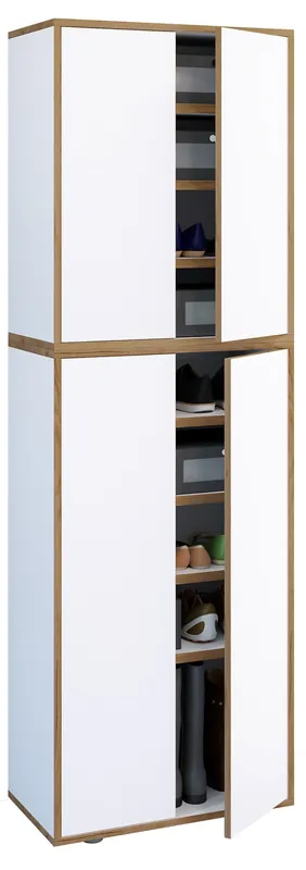 Angebot VCM Schuhschrank »XL Holz Großer Schuhschrank Schuhkommode Salia B60«