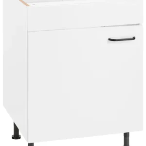 Markenprodukt OPTIFIT Spülenschrank »Elga« mit Soft-Close-Funktion, höhenverstellbaren Füßen, Breite 60 cm