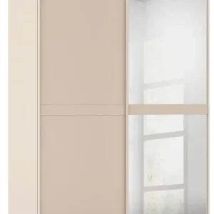 Angebot rauch Schwebetürenschrank »Kleiderschrank Schrank Garderobe Schlafzimmerschrank SCALE-LINE« edle Optik mit Bauchbinde in Korpusfarbe mit Spiegel MADE IN GERMANY
