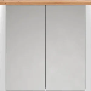 Home affaire Spiegelschrank »Herzwill« Spiegelschrank mit 2 Glasböden - (B/T/H) 78/24/73 cm Gratis Versand