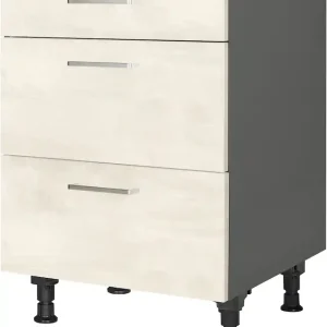 Neu Im Sortiment nobilia® Kochfeldumbauschrank »"Riva", vormontiert, mit Schubkasten und Auszügen,« in den Breiten 60 und 90 cm