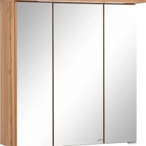 welltime Spiegelschrank »Lucca« mit LED Beleuchtung Echt