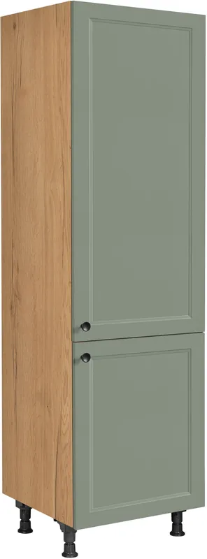 Begrenztes Angebot nobilia® Kühlumbauschrank »"Cascada", mit zwei Türen und zusätzlichem Einlegeboden,« vormontiert, Ausrichtung wählbar, Breite/Höhe: 60/216,6 cm