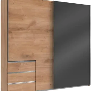 Kracherpreis Wimex Schwebetürenschrank »Level by fresh to go« mit Glastür