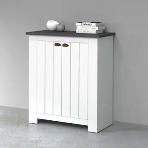 Home affaire Schuhschrank »FIGO, Made in Italy – Schuhkommode,Schuhregal für ca. 20 Paar Schuhe« 1 Stk. tlg. 4-Türig, Siebdruck-dekorative Fräsungen, 10 Fächer, Breite 84 cm Preiswert