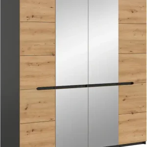 Home affaire Kleiderschrank 2 Stk. tlg. Schlafzimmerschrank, Schrank, Garderobenschrank, Garderobe Highlight