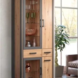 Home affaire Stauraumvitrine »Mia« 1 Stk. tlg. Modernes Design Neu