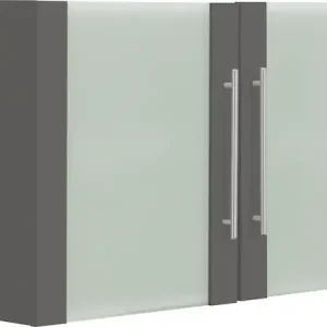 wiho Küchen Glashängeschrank »Unna« Front mit Glaseinsatz Angebot