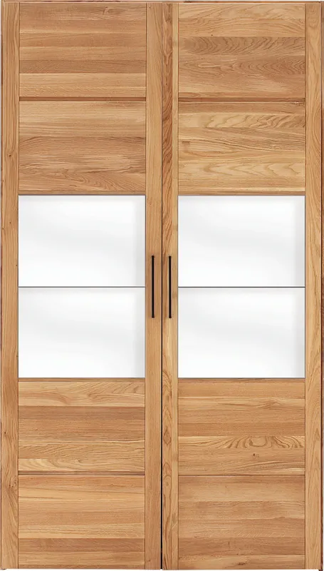 Abverkauf Home affaire Kleiderschrank »Chamara« aus massivem Eichenholz, in unterschiedlichen Breiten, Höhe 218 cm