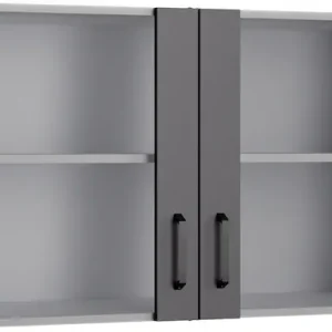OPTIFIT Hängeschrank »OPTImulti« Breite 100 cm, mit 2 Stollenglastüren, 1 Einlegeboden Bestpreis