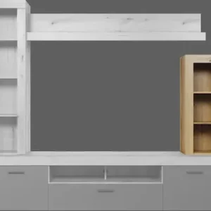 Direktkauf Home affaire Stauraumvitrine »Ghent« Packung, 1 Stk. tlg. Mit Hirnholzapplikationen