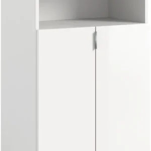 Home affaire Schuhschrank »Trondheim Schuhschrank, Höhe 110 cm,« 1 Stk. tlg. hochglanz, für ca. 12 Paar Schuhe, 3 Einlegeböden, Schuhschrank,Flur Geprüft