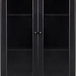 WOOOD Vitrine »Xam« aus Kiefernholz, Breite 100 cm Preisreduziert