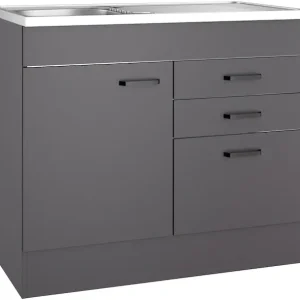 Gratis Versand OPTIFIT Spülenschrank »OPTImulti« Breite 100 cm, Tiefe 60 cm, mit Spülenauflage