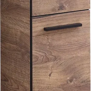 Begrenztes Angebot Saphir Unterschrank »Quickset 374 Badschrank, 1 Tür, 1 Schublade, inkl. Türdämpfer« Badezimmer-Unterschrank, Eiche Ribbeck quer Nachbildung, 30 cm breit