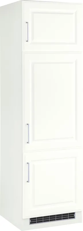 KOCHSTATION Kühlumbauschrank »KS-Stockholm« 60 cm breit, hochwertige MDF-Fronten mit Fräsung Abverkauf