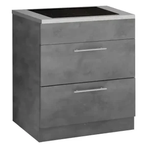 Wochenendangebot wiho Küchen Kochfeldumbauschrank »Cali, TOPSELLER« 90 cm breit