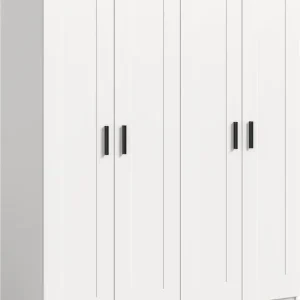 Highlight Home affaire Kleiderschrank »Farmsen, TOPSELLER!, Schlafzimmerschrank, Garderobe, Schrank« Schrank-Kombi, Schlafzimmer, Garderobenschrank, Flur,Set best. aus: 2 Kleiderschränken, individuell platzierbar