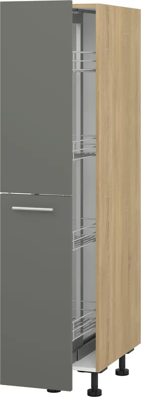 Beliebt KOCHSTATION Apothekerschrank »"KS-Scafa"« Breite 30 cm,mit 4 Einlegekörben