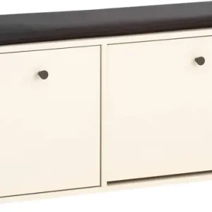 Schildmeyer Schuhschrank »Lovund, Breite 98 cm« Inklusive Dekokissen Neu