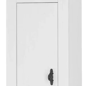 Jetzt Kaufen Home affaire Hängeschrank »Florenz, Küchenhängeschrank in Pinie Weiß, Wandschrank« mit verschnörkeltem Metallgriff, im Landhausstil