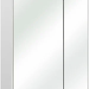 Saphir Badezimmerspiegelschrank »Spiegelschrank Serie 3006 inkl. LED-Beleuchtung, 2 Türen« Badschrank 60 cm breit, inkl. Steckdose und Türdämpfer Direkt Vom Hersteller