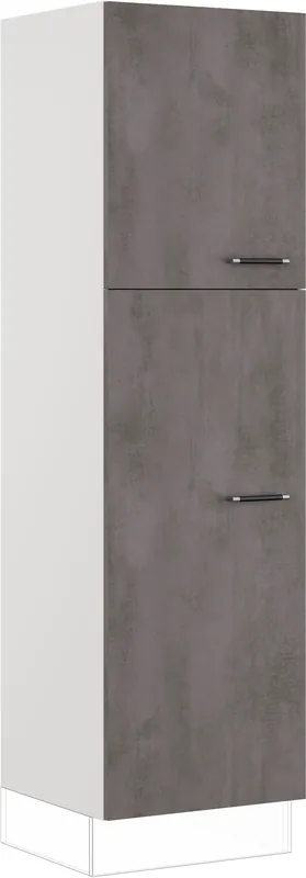 IMPULS KÜCHEN Seitenschrank »"Prag", Breite/Höhe: 60/205,1 cm« vormontiert, mit Drehtüren, mit verstellbarem Fachboden Online Kaufen