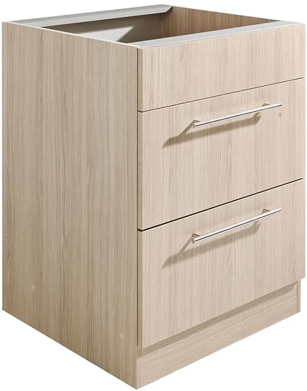 Must-Have wiho Küchen Kochfeldumbauschrank »Filo« 60 cm breit, mit 2 großen Auszügen ohne Arbeitsplatte