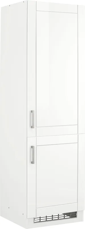 KOCHSTATION Kühlumbauschrank »KS-Tinnum« 60 cm breit, 200 cm hoch, Metallgriffe, mit Nischenmaß 178 cm Preisreduziert