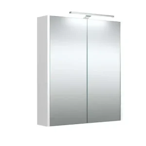 Highlight welltime Badezimmerspiegelschrank »Joy, Badmöbel, mit Beleuchtung, Wandmontage« mit Spiegeltüren und LED, IP 44, FSC®-zertifiziert