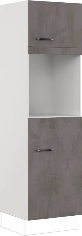 IMPULS KÜCHEN Backofen/Kühlumbauschrank »"Prag", Breite/Höhe: 60/205,1 cm« vormontiert, mit Drehtüren Neuheit