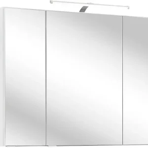 welltime Spiegelschrank »Portofino« mit LED-Beleuchtung Echt