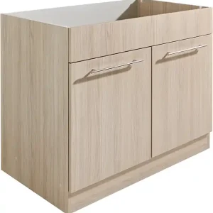 wiho Küchen Spülenschrank »Filo« 100 cm breit, ohne Arbeitsplatte Super-Preis