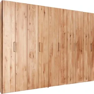 Home affaire Falttürenschrank »Chamara« in unterschiedlichen Schrankbreiten erhältlich,massives Eichenholz Super-Preis