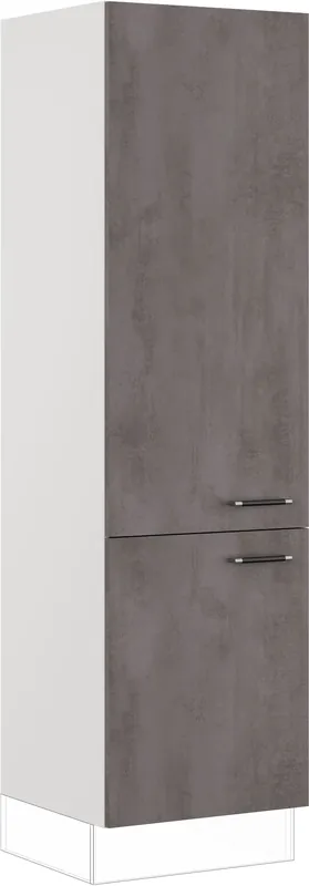 IMPULS KÜCHEN Kühlumbauschrank »"Prag", Breite/Höhe: 60/205,1 cm« vormontiert, mit Drehtüren, mit zusätzlichem Fach für Stauraum Online Kaufen