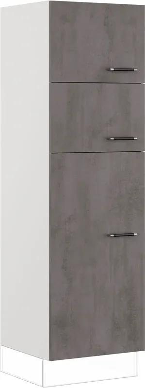 Heißes Angebot IMPULS KÜCHEN Kühlumbauschrank »"Prag", Breite/Höhe: 60/190,7 cm« vormontiert, mit Drehtüren