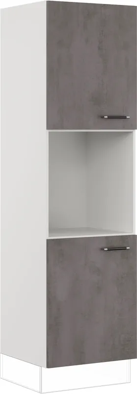 Wochenendangebot IMPULS KÜCHEN Backofenumbauschrank »"Prag", Breite/Höhe: 60/205,1 cm« vormontiert, mit zwei zusätzlichen Türen