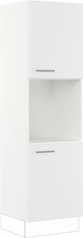 IMPULS KÜCHEN Backofenumbauschrank »"Valencia", Breite/Höhe: 60/205,1 cm« vormontiert, mit zwei zusätzlichen Türen Echt