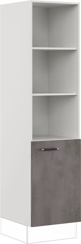 Billig IMPULS KÜCHEN Seitenschrank »"Prag", Breite/Höhe: 50/190,7 cm« vormontiert, mit Drehtür, mit verstellbaren Fachböden