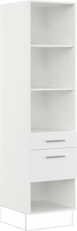 IMPULS KÜCHEN Seitenschrank »"Valencia", Breite/Höhe: 50/190,7 cm, mit Soft-Close« vormontiert, mit Schubkasten, mit Auszug, mit verstellbaren Fachböden Sonderangebot