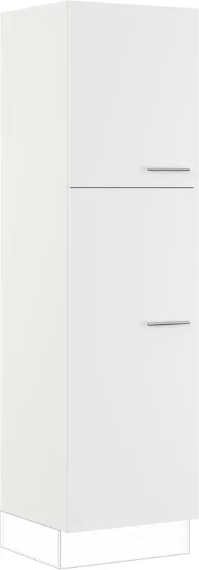 Solange Der Vorrat Reicht IMPULS KÜCHEN Seitenschrank »"Valencia", Breite/Höhe: 60/205,1 cm« vormontiert, mit Drehtüren, mit verstellbarem Fachboden